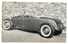 Vintage Hot Rod Magazine Photo Card 1932 Ford Roadster Tony La Masa 56 Chevy V8 Vintage Hot Rod Magazine Photo Card 1932 Ford Roadster Tony La Masa 56 Chevy V8