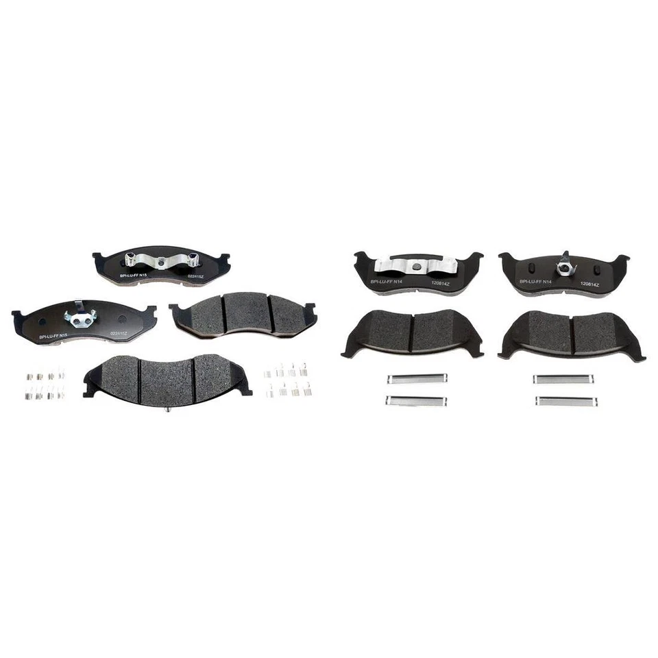 Pastillas de freno delanteras y traseras de cerámica R-Line 2003 para Jeep TJ - Raybestos Foto 4 de 4