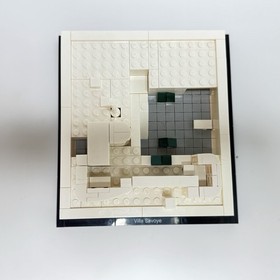 LEGO Architecture 21014 Villa Savoye Complete No Box Manual Good Used