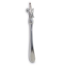 Long Shoe Horn Capricorn Silver Aluminium Comfort Hanging Dressing Aid