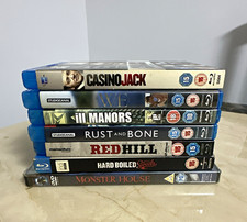 StudioCanal Casino Jack Blu-ray (15) Kevin Spacey Movie Blu-ray Case DVD Bundle