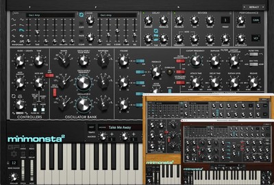 GForce Software - Minimonsta2 Synth Plugin (Original Lizenzübertragung)