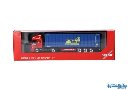 Herpa HH Bode Tailwind Iveco S-Way LNG Containersattelzug 317368 - Bild 5 von 5
