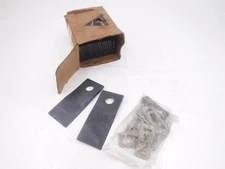 20 Pack OEM Vermeer LH CCW Blades W/ Quick Change Spring Clips For M5030 M5040