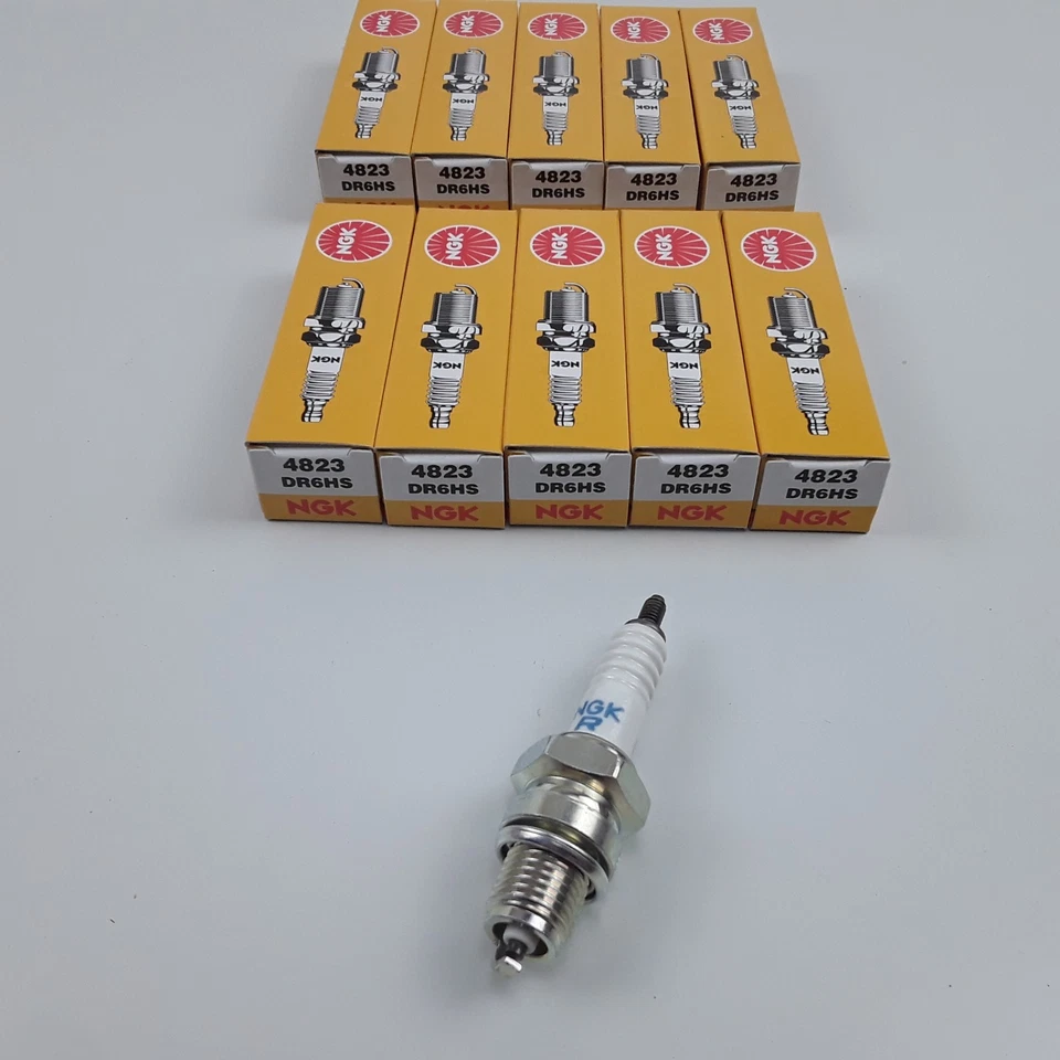 Juego de 10 bujías para Honda CL90 Scrambler 1967 ST90 1973 1974 1975 S90 1965 Foto 2 de 4