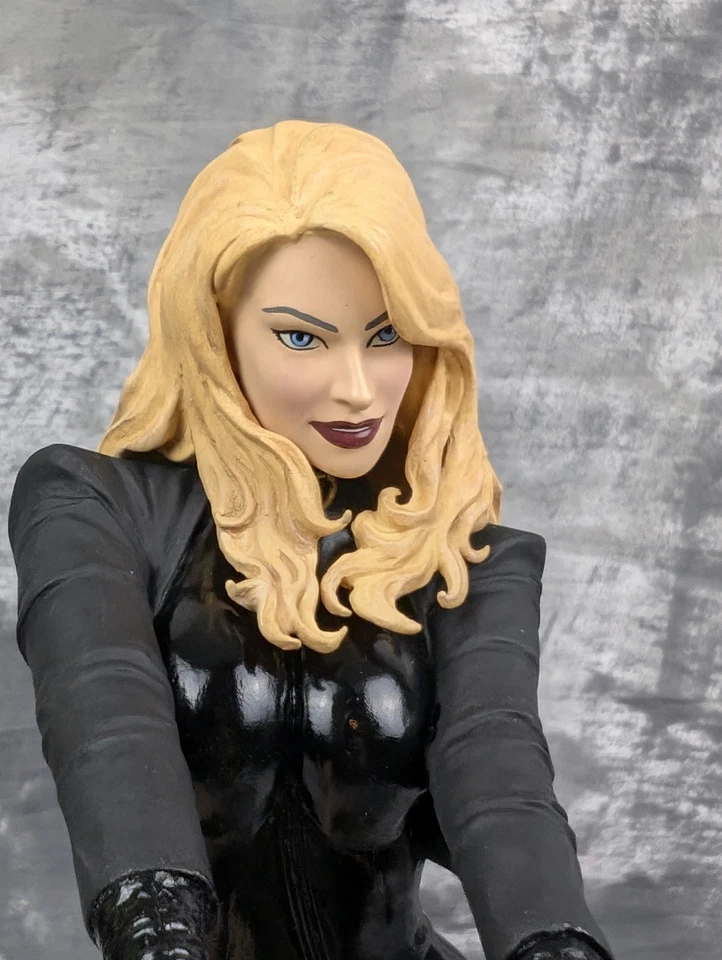 Portada Niñas del Universo DC Canario Negro Estatua Adam Hughes con Caja Certificado de Autenticidad #1883 Foto 4 de 4