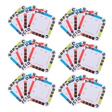 300 Pcs Replaceable Weaving Cards Small Tablet Paperboard Supplies