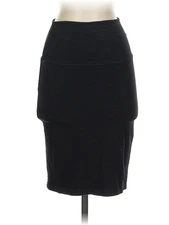 Ruby Ribbon Women Black Casual Skirt XS
