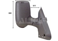 AußEnspiegel Alkar 9202960 FüR Ford Transit Kurzer Spiegelarm Konvex Bus F_E_