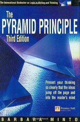 Pyramid Principle: Present your thinking so clearly by Minto, Barbara 0273659030