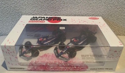 Ungeöffnet! 1/43 VCARB Yuki Tsunoda & Ayumu Iwasa 2024 F1 Japan GP Set