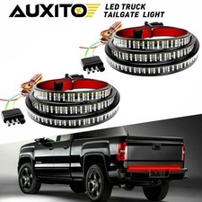 2pcs 60" LED Strip Tailgate Light Bar Reverse Brake Signal For Chevy Ford Truck