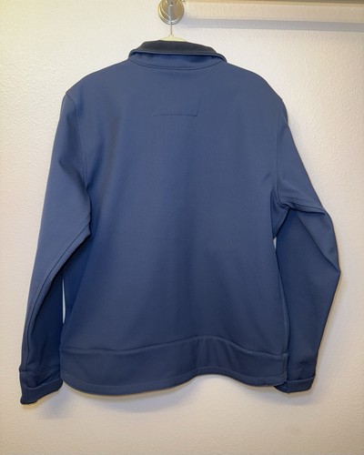 Carhartt Rain Defender Softshelljacke entspannte Passform Herren LARGE marineblau gebraucht, in einwandfreiem Zustand - Bild 2 von 13