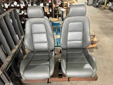 2000-2006 Mk1 Audi Tt Convertible Front Seat Set Aviator Gray Leather Jt Tl