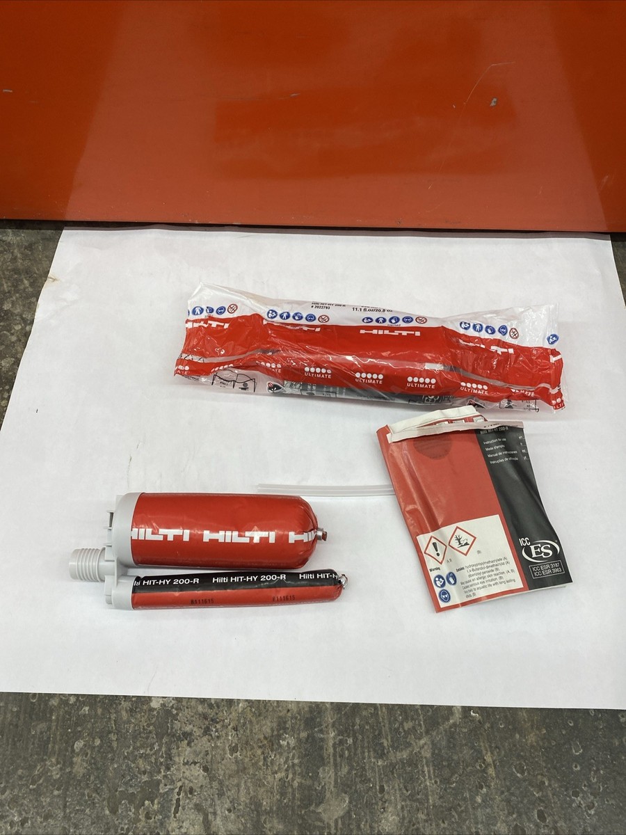 Hilti HIT-HY 200-R # 2022793 Adhesive Anchoring System For
