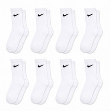 Nike Kids Lightweight Crew Socks 8-Pack Vary in Size and Color New with Tag