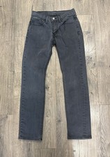 Women  s Levi Strauss 511 Jeans Black Size 28x32 Stylish Casual