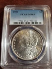 1900 Morgan Silver Dollar PCGS MS63 S$1 Philadelphia Minted No Reserve