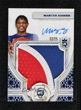2023-24 Topps Royalty Rookie Blue 22/25 Marcus Sasser #111 Patch Auto 1o64