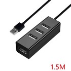 Four-in-one Hub 100cm Mobile Phone Computer Charger Usb Hub Expansion Dock