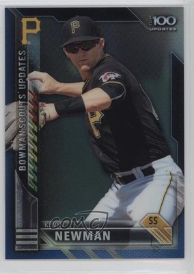 2016 Bowman Chrome Scout's Top 100 Updates Blue Refractor /150 Kevin Newman fm0