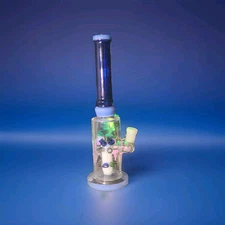 Lite Bright  Perc Bong Water Pipe 