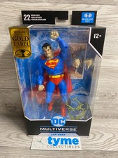 MCFARLANE DC MULTIVERSE Superman Hush Gold Label Exclusive Red Laser Eyes