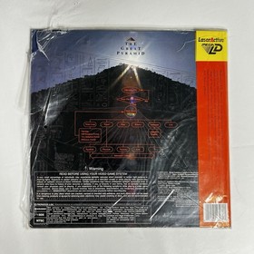 The Great Pyramid LaserActive Mega LD (1993) Laserdisc Game With Manual Unused