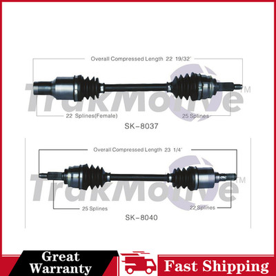 Front CV Joint CV Axle Shaft For Suzuki Swift 1989 1990 1991 1992 1993 1994