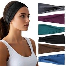 Diademas para mujer, bandas el sticas anchas para el cabello, accesorios