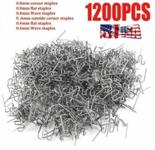 USA 1200X Hot Stapler Staples For Plastic Welder Car Bumper Repair Welding Nail