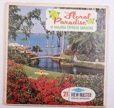 View-Master Floral Paradise Cypress Gardens Florida 3 reel packet A969 -EG4