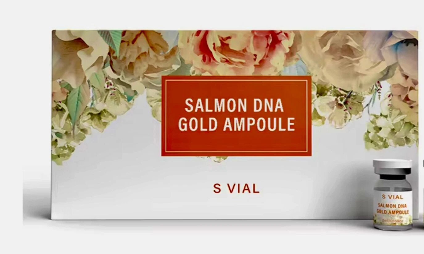 S vial Salmon DNA Gold Rejuvenation Ampoule New 10 ampoules