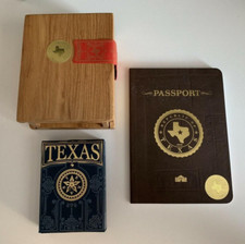 Texas LEGACY EDITION Playing Cards + PASSPORT by Kings Wild - Only 50 Made! RARE