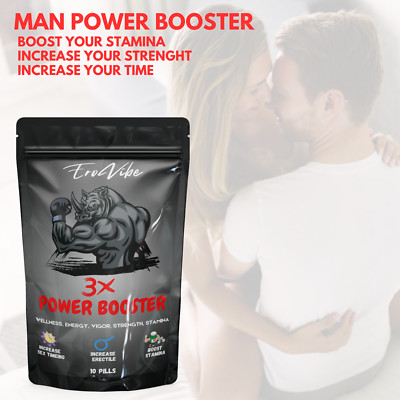 Männer Rock Hard Timing Stärke 10 Pillen für Bed Bull Powers 10 Kapseln