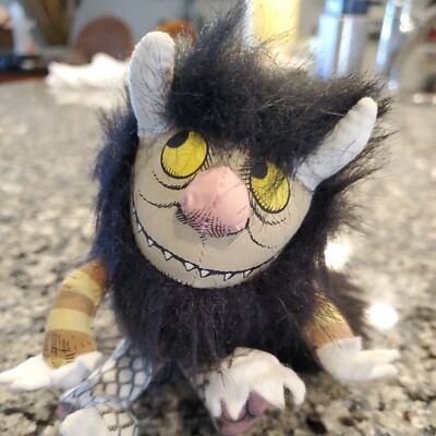 VTG 1963 Where the Wild Things Are Mini Plush MOISHE Troll 6