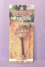 New Pro Hunter Fiber Optic Sight Aperture - 1/4"-28 Mounting Rod - Flo Green Pin