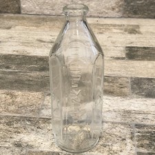 Antique PYREX Clear Glass Nursing Bottle Baby Bottle 8 oz. Narrow Neck