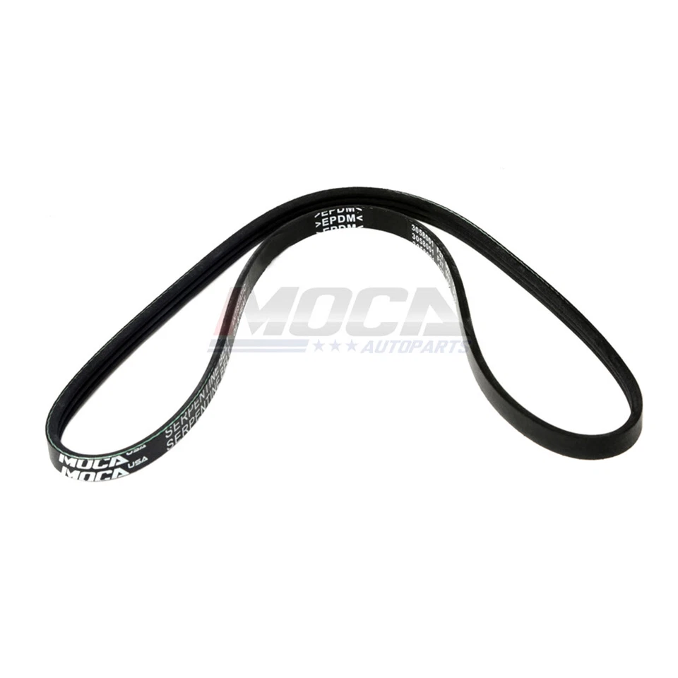 Cinturón Serpentine 3PK925 para 91-01 Nissan 300ZX Infiniti Q45 3,0 L 4,1 L DOHC MOCA Foto 4 de 4