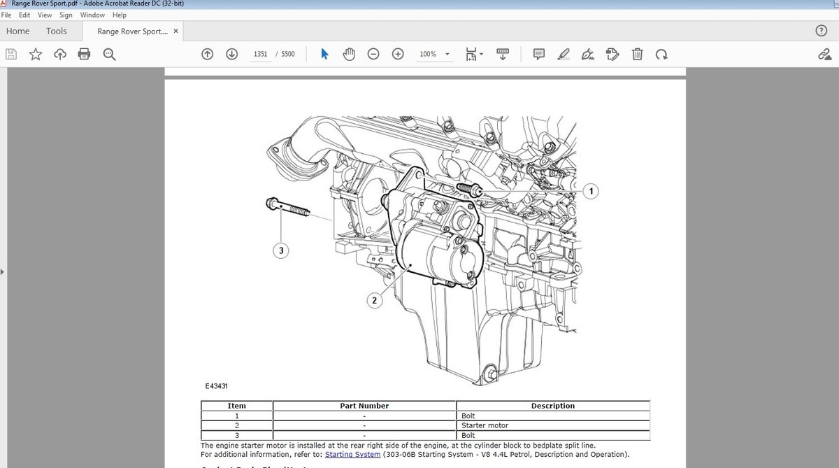 Manual De Taller Range Rover Sport L320 2009-2013 | Cuotas Sin Interés