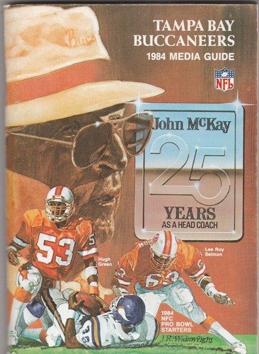 TAMPA BAY BUCCANEERS 1984 MEDIA GUIDE - Foto 1 di 2