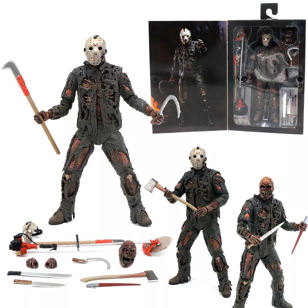 NECA Friday The 13th Jason Voorhees 7 Cult Classics Action Figure Toy Box  Gift