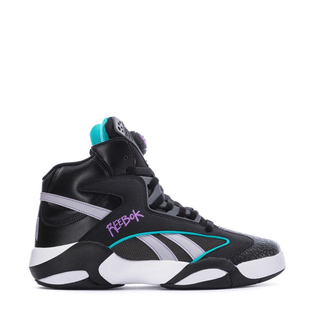 Reebok Men's Shaq Attaq Black Basketball Sneakers Size 11 HR0501