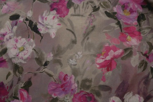 DESIGNERS GUILD CURTAIN FABRIC DESIGN "Damask Flower" 3 METRES DAMSON LINEN - Picture 1 of 7