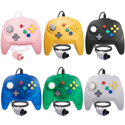 2Stück N64  Kontroller Classic Controller Gamepad Joypad für Nintendo 64 Console
