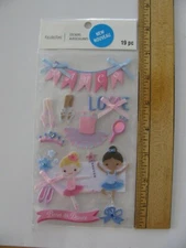 Recollections Stickers DANCE 19 Pieces NIP 