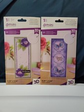 Crafters Companion 3D Embossing Folder SET OF 2