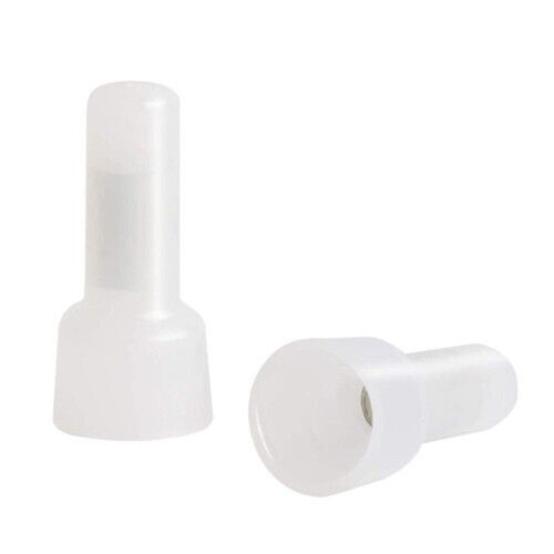 350Pcs Copper Core Nylon Terminal Closed End Crimp Cap 22-10 AWG Wire Connectors - Picture 11 of 13