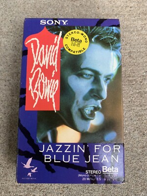 David Bowie - Jazzin' For Blue Jean (Mono Compatible) Beta Hi-Fi Stereo Tape