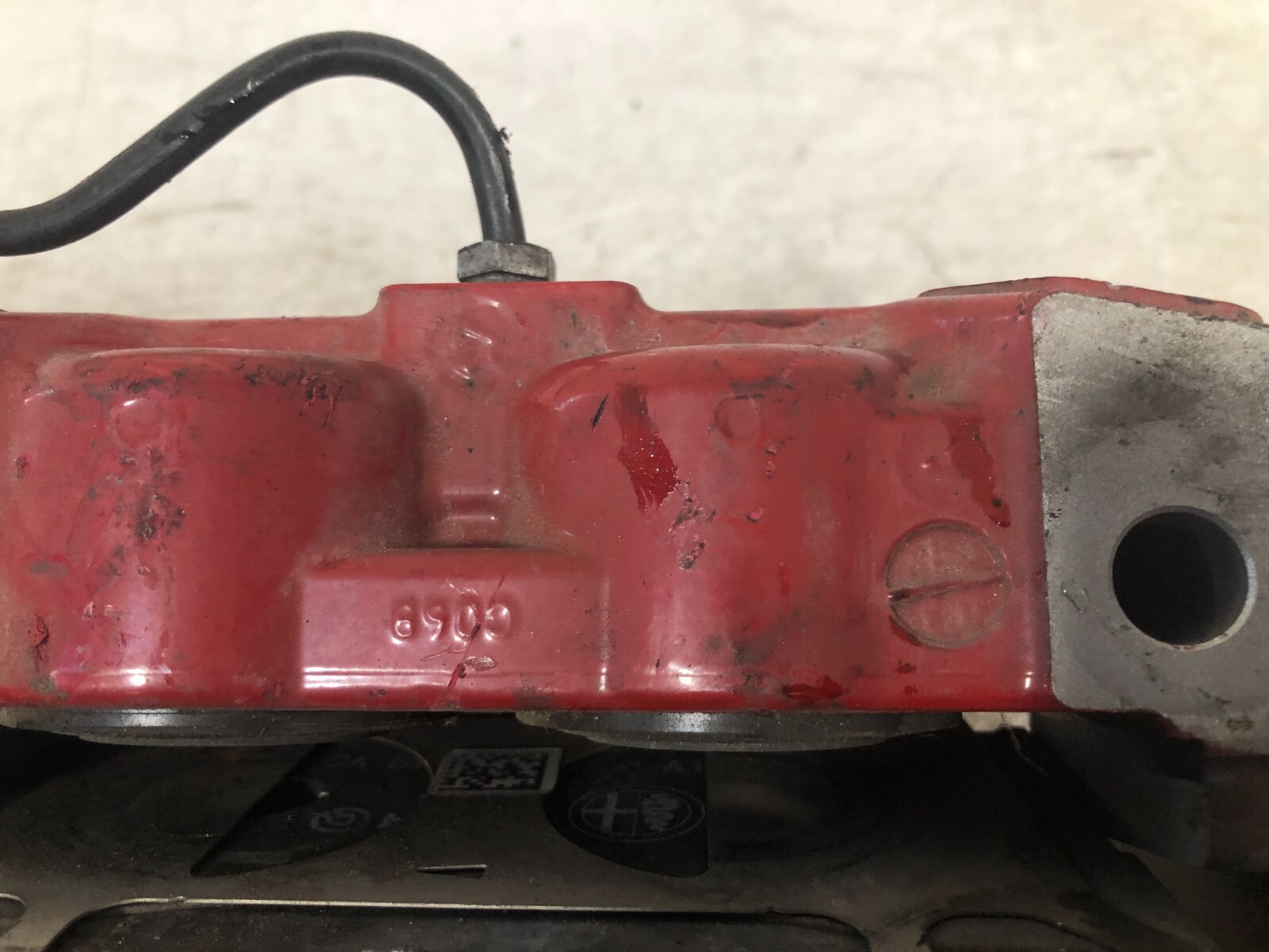2017-2019 Alfa Romeo Giulia Brembo Front Brake Caliper 4-Piston 